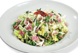 antones salad with salami