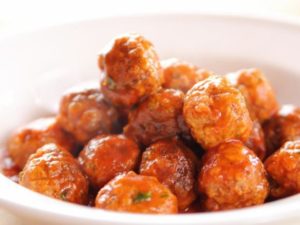 meatballs with sauce